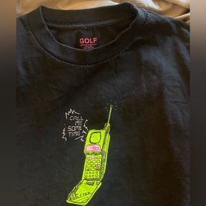 Golf Wang “Call me sometime/911” graphic tee